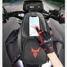 Motocentric摩托車油箱包防水機車油箱袋摩托車騎行肩背單肩包背包 - 綠色 - 查看 5