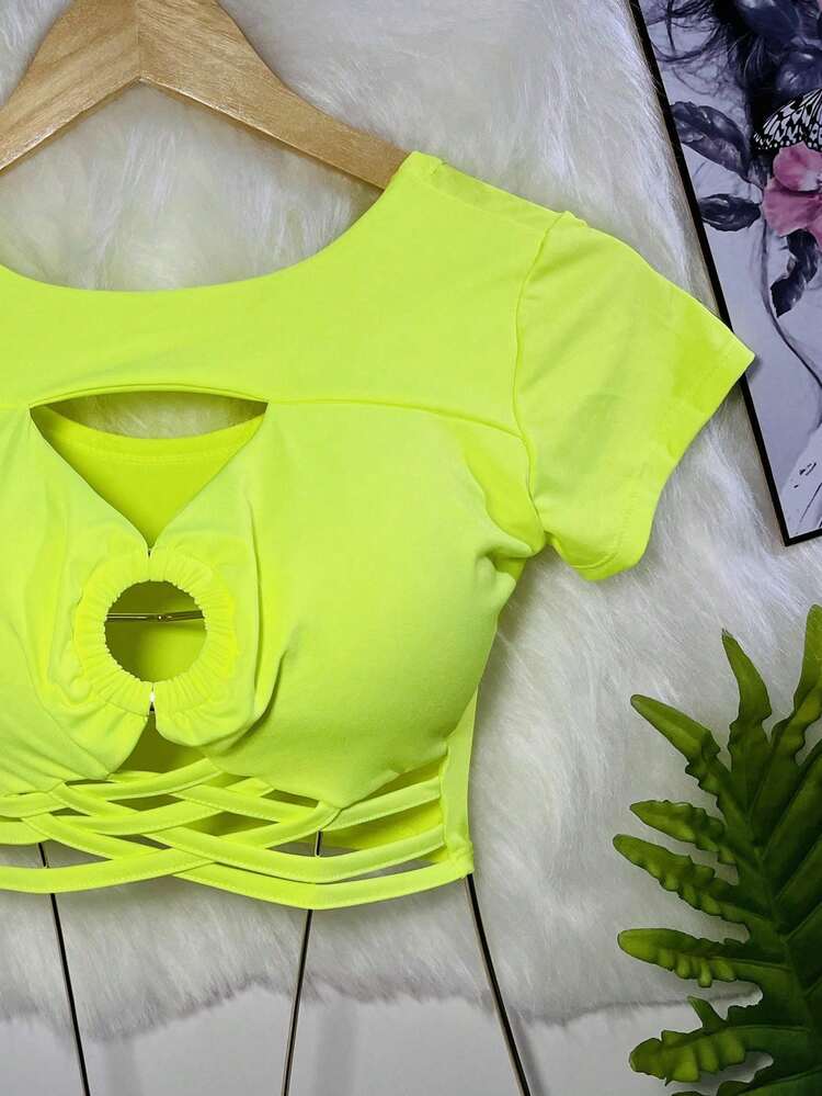 Women Tops - Green - View 1