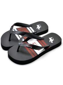 Men Flip Flops & Slides - 黑色 - 查看 1