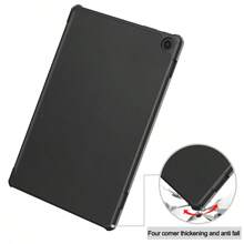 PC 硬边防震保护壳适用于 Tab M10 FHD Plus M10 Plus 第三代 M10（第三代）TB-328F P12、荣耀 Pad X9 X8 Pro（2023 年新款）ELN-W09 11.5 英寸、荣耀 Pad X8a 9 8 8V、MatePad 11.5 英寸 - 黑色 - 查看 8