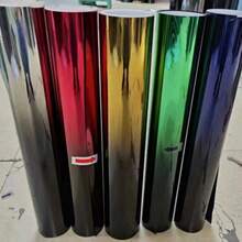 Blue Car Sticker - 50x100cm - Blue - View 2