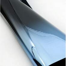 Blue Car Sticker - 50x100cm - Blue - View 1
