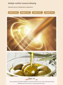 1瓶70毫升護髮精油,修復乾燥頭髮,改善毛躁,無需沖洗的滋養柔軟油