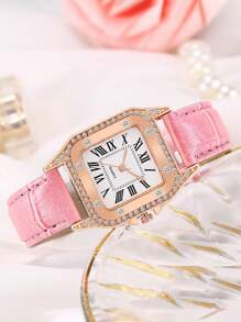 Women's Quartz Watches - Hồng - Xem 4