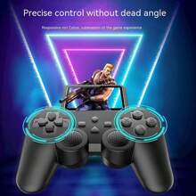 New Handheld Pocket Gaming Console Retro Nostalgic Mini Arcade 520 Games Two Player Versus Game Handheld Gaming Console, Handheld Gaming Console Retro Video Games with Rechargeable Battery - 黑色 - 查看 3