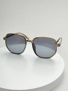 Men Geometric Frame Fashion Glasses For Summer Beach Vacation,Outdoor,Travel