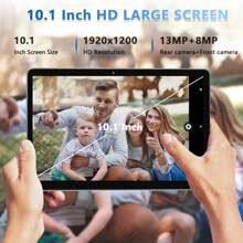 Ớt Viên thuốc 6GB 128GB 1TB Mở rộng 10.1-inch Màn Pin - Xám - Xem 2