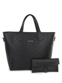 Women Tote Bags - 黑色 - 查看 2