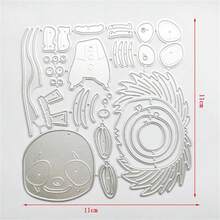 Halloween horror fantasma corte molde para álbumes de recortes realce - Plateado - Ver 2