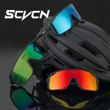 SCVCN 1pc Men Multi-Color Fashion Eyeglasses Sports Glasses Suitable For Cycling, Outdoor Activities Easy Comfort Casual Outfits Outdoor Cycling Glasses For Summer Beach Vacation,Outdoor,Travel - Multicolor - View 3