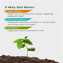 1pc Flower & Plant Soil Moisture Meter, Gardening Test Tool For Water Content - Green - View 6