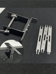 (1件套)工業縫紉機拉鍊,快拉鍊安裝工具,便攜拉鍊,衣服緊固件,縫紉配件 - 一套(套裝) - 查看 2