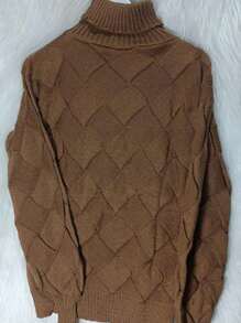 Women Sweaters - Màu nâu  Mocha - Xem 4