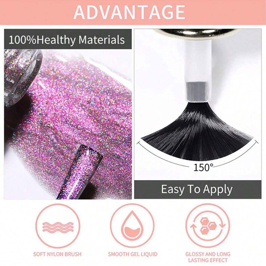 XEIJAYI 1pc Red Color Gel Nail Polish Nail Art Varnishes Gel Lacquer