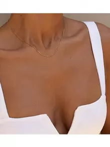 Collana in argento sterling 925 per donne e ragazze, Collana a catena a maglie, con chiusura a moschettone - ultra sottile e resistente, lunghezze 16/18/20/22/24 pollici di FOREVER QUEEN