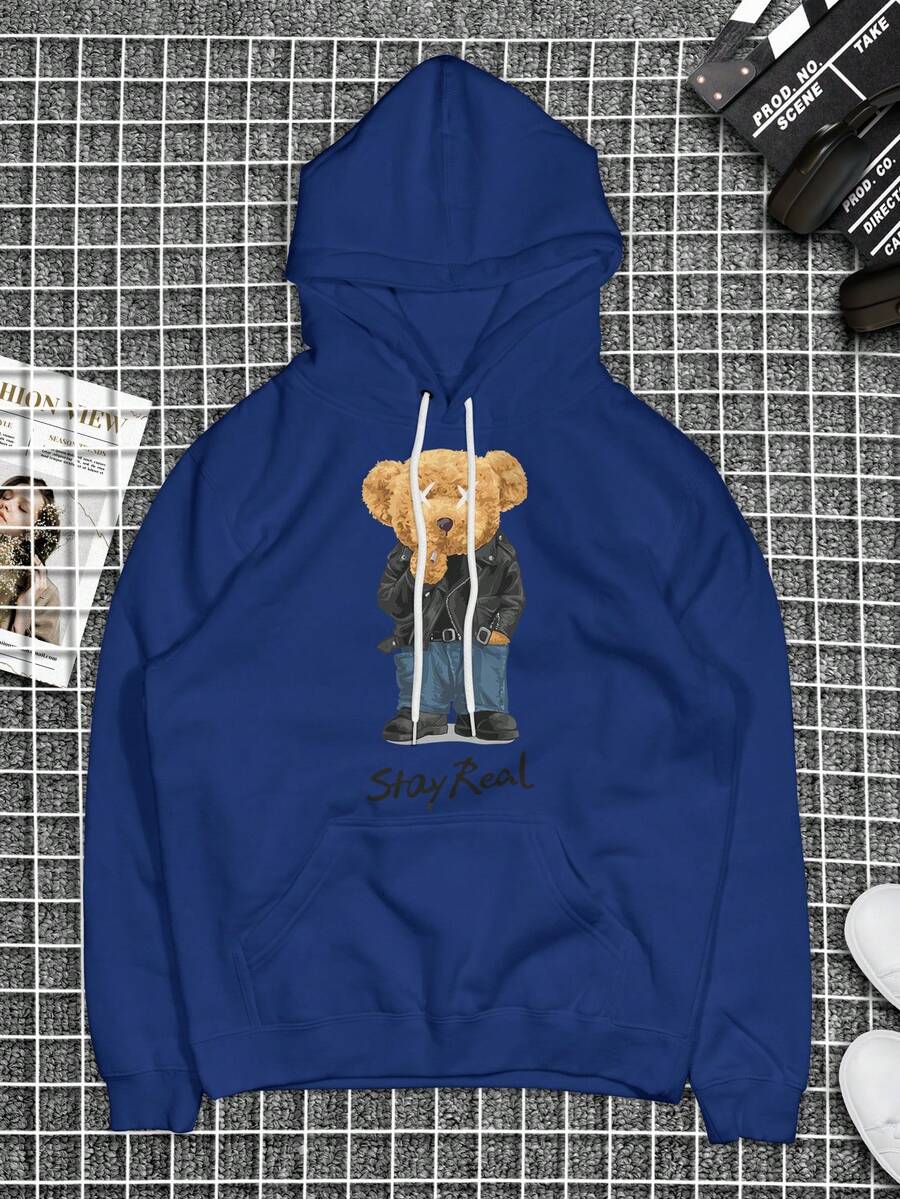 Men Sweatshirts - Màu xanh hải quân - Xem 1