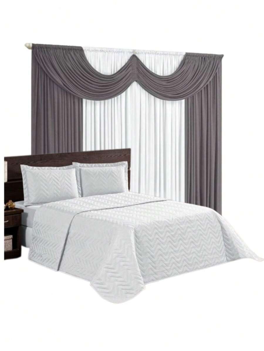 Bedspread - לבן - ראה 1