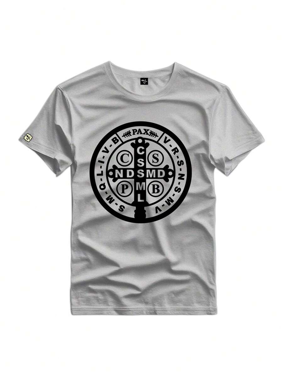 Men T-Shirts - 灰色 - 查看 1