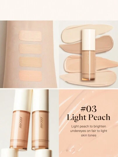 JOOCYEE Long Lasting, Creaseless, Creamy Concealer With Full Coverage & Radiant Finish, Covers Imperfections