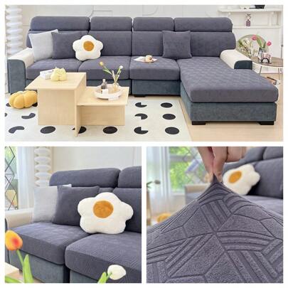 1pc Modern Waterproof Cushion Cover Sofa Cover, Full Coverage, Universal Four Seasons Waterproof Sofa Cloth