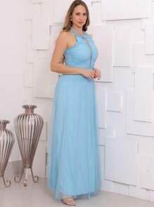 Women Prom & Evening Dresses - 淺藍色 - 查看 3