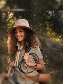 Indiana Jones Costume Accessory Whip - Black - View 4