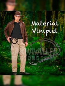 Indiana Jones Costume Accessory Whip - Black - View 3