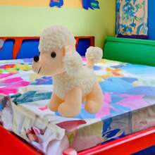 Perro de peluche - Rosa coral - Ver 1