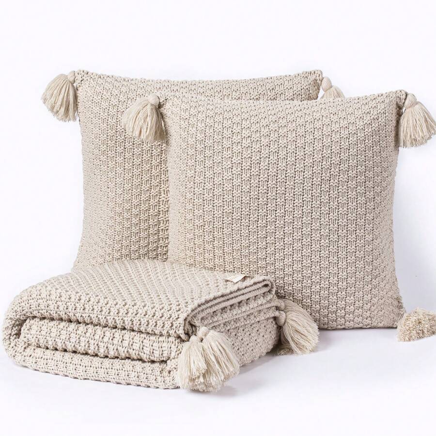 Throws - 米色 - 查看 1