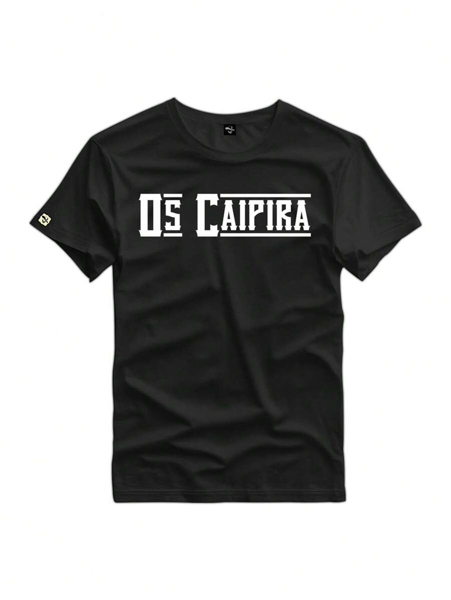 Men T-Shirts - 黑色 - 查看 1