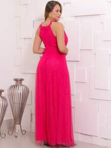 Women Prom & Evening Dresses - 玫紅色 - 查看 2
