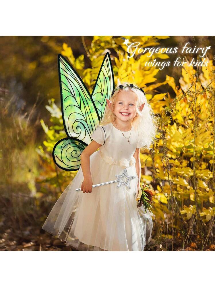 Fairy Wings For Adults, Fairy Costume For Women Costume Wings, Butterfly  Fairy Accessories, Halloween Costume | SHEIN
