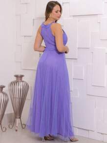 Women Prom & Evening Dresses - 中紫紅色 - 查看 2