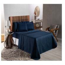 Bedspread - 藏蓝色 - 查看 2