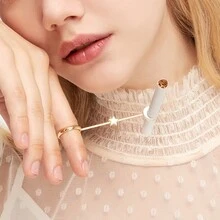 Anello portafumo creativo per uomini e donne, clip per anello per fumatori, impedisce alle dita di scolorirsi a causa del fumo