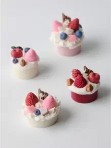 1 pieza Molde de silicona cilíndrico para hacer velas DIY, aromas, y moldeado de yeso