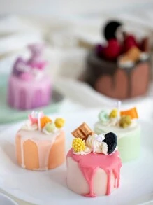 1 pieza Molde de silicona cilíndrico para hacer velas DIY, aromas, y moldeado de yeso