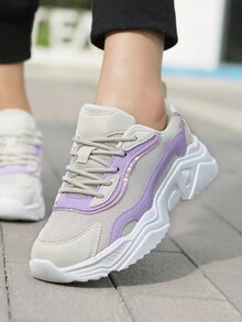 Giày Giản dị Nữ - Màu tím - Xem 2