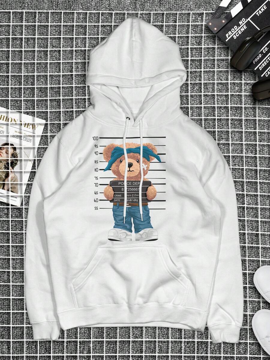 Men Sweatshirts - 白色 - 查看 1