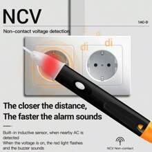 Lapiz Sensor Detector De Voltaje 90-1000v 2 Piezas Probador - Unitalla - Ver 3