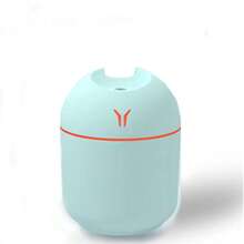 1入藍色便攜式小型加濕器,250ml小型涼霧加濕器,usb個人桌面加濕器,適用於嬰兒房間、旅行、辦公室和家庭,自動關機 - 藍色 - 查看 4