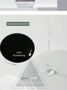 annies 15毫升/瓶 玻璃镀层水晶钢硬化美甲底油套装，耐磨、持久、超亮泽、超强韧，白色瓶装指甲油 - 無色 - 查看 5