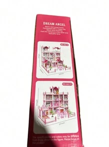 Casa De Muñecas Dream Angel Armable 52x 60 Cm