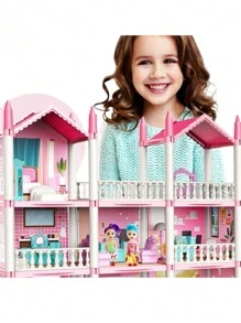 Casa De Muñecas Dream Angel Armable 52x 60 Cm