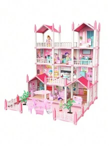 Casa De Muñecas Dream Angel Armable 52x 60 Cm