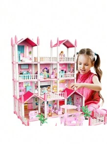 Casa De Muñecas Dream Angel Armable 52x 60 Cm