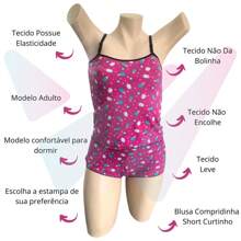 Women Pajama Sets - Black - View 2