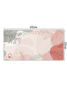 1入組矩形樹葉印花橡膠鼠標墊 - 彩色 - 查看 7