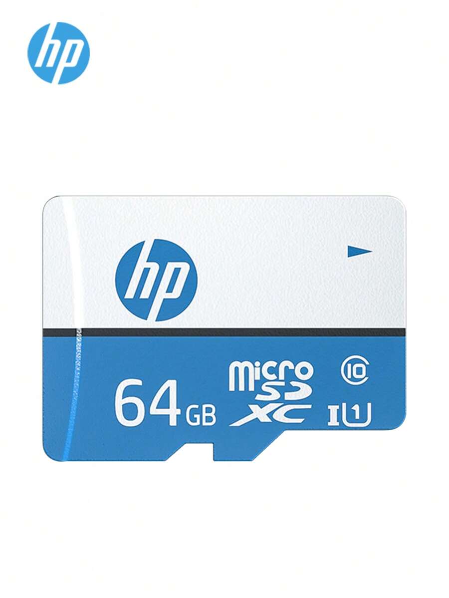 Hp Micro Sd 卡 Class 10 存儲卡 Tf 卡,32gb 64gb,適用於手機/相機/顯示器/無人機 - 藍色 - 查看 1