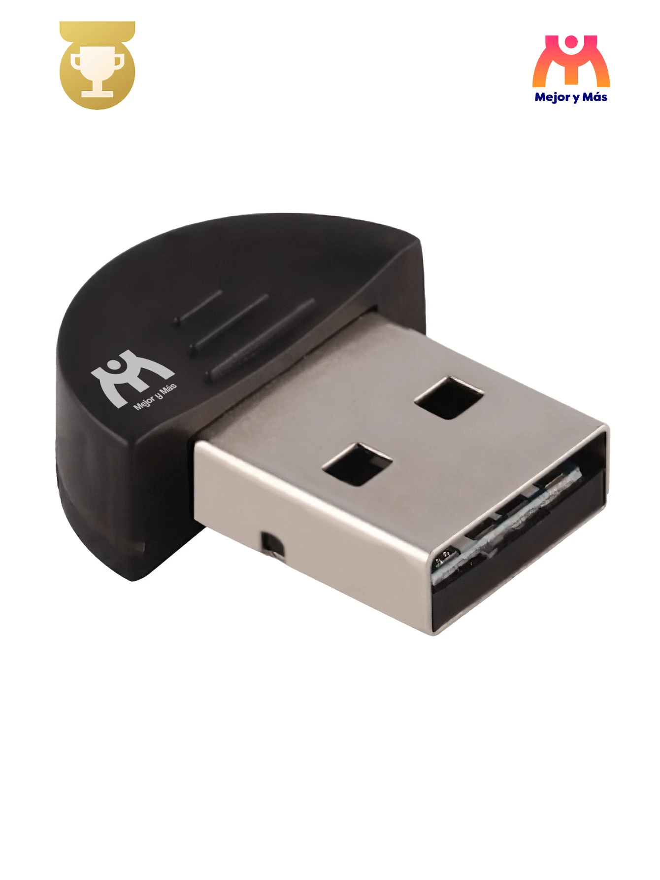 PACK DE 10: Receptor Bluetooth Usb Audio, Adaptador Bluetooth Pc Y Audio + ¡Regalo! - Negro - Ver 1